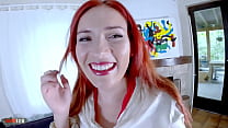 Gorgeous Argentinian redhead Ammy Redhead gets fucked by our new actor Satyriasis and I take this opportunity to end the scene
